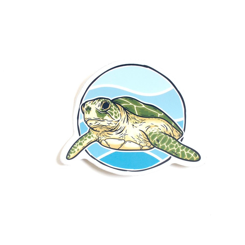 Stickers Northwest, Stickers, Art & School, 3", 608443, Sea Turtle